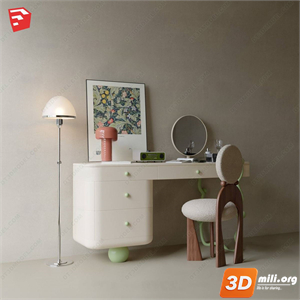 Dressing Table Skp Files 